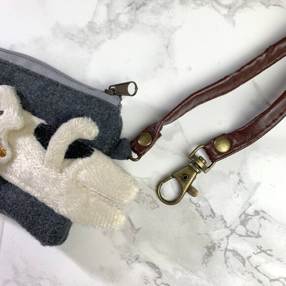 Miranda Cat Card Holder + Coin Purse - Calico Cat - Picture 6 of 6